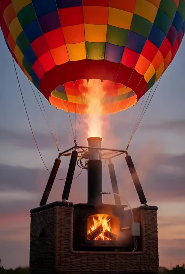 Beat the fuel-price hikes! Early testing of the Recoheat-powered Warmer Vehicle is going well. We're seeing faster take-off and up to five times the range of standard stove-powered transport systems.
Looking for volunteers for the first manned flights.