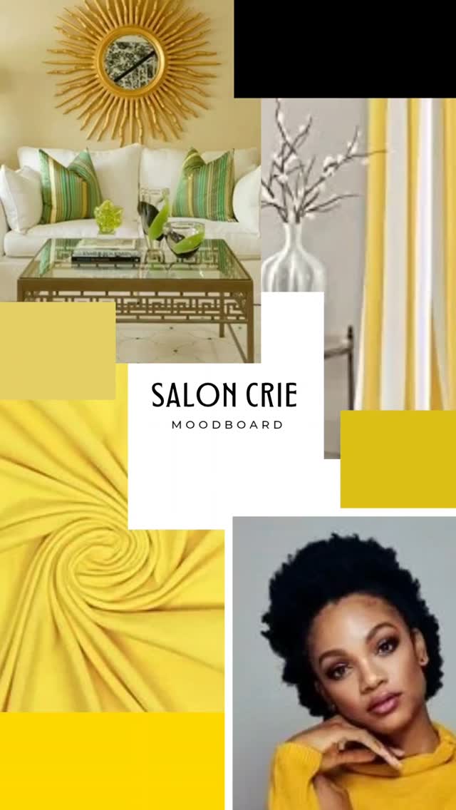 Divinely Designed"
A touch of yellow. A moment of beauty. A glimpse of greatness. Every element is chosen with care—just like we are chosen by Him. "You did not choose me, but I chose you." —John 15:16
#GoldenTouches #SalonCrieMoodBoard #ChosenAndCreated