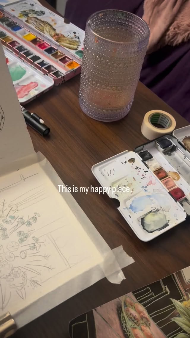 A little bit of relaxation with my @bellaclassicaartjournals and the skills I’ve learned from @sarahdandelioncray at @letsgomakeart
Painting my first page which is the hardest.
This is my creative outlet that’s not photography related.
Let me know in the comments if you’d like to see the finished painting! I’m still working on it 😉