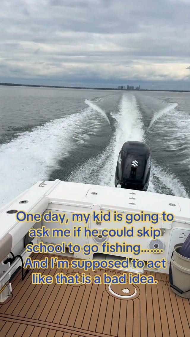 One day my son is going to ask me if he can skip school and go fishing…… and I’m supposed to act like that’s a bad idea 😆 #bluefinsoundcharters #newrochelleny #longislandsound #fishing #fyp