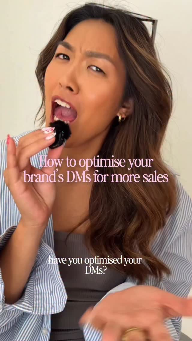 If you know growing on IG is more than just a pretty feed 👇🏼
Don’t sleep on this!!
DMs are a HUGE conversion driver
→ Set up FAQs to save time on repeat questions (bookings, shipping, etc.)
→ Use Saved Replies for speed and personalisation (my fave)
→ Always reply to collabs, even if it’s a no. We often send a discount code if it’s a no, maximising for conversion opportunities social media!
→ Never ignore DMs: it kills trust and sales
📱 Will you be implementing these things to optimise your brand’s social media?
Follow for more strategies to grow your brand online ✨
#socialmediamarketing #socialmediamanagement #ecommercebusiness #socialmediagrowth