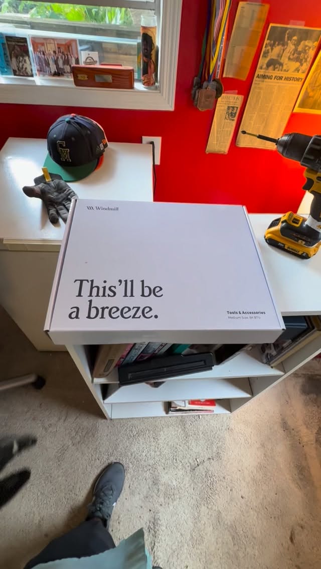 Brand New, Super Quiet AC window unit! Great for your she-shed, man cave or ADU. Riley Services can update you on the latest trends, technology and help you stay cool. 💪🏾 #handyman #neworleans #homeimprovements #homemaintenance #customersatisfaction