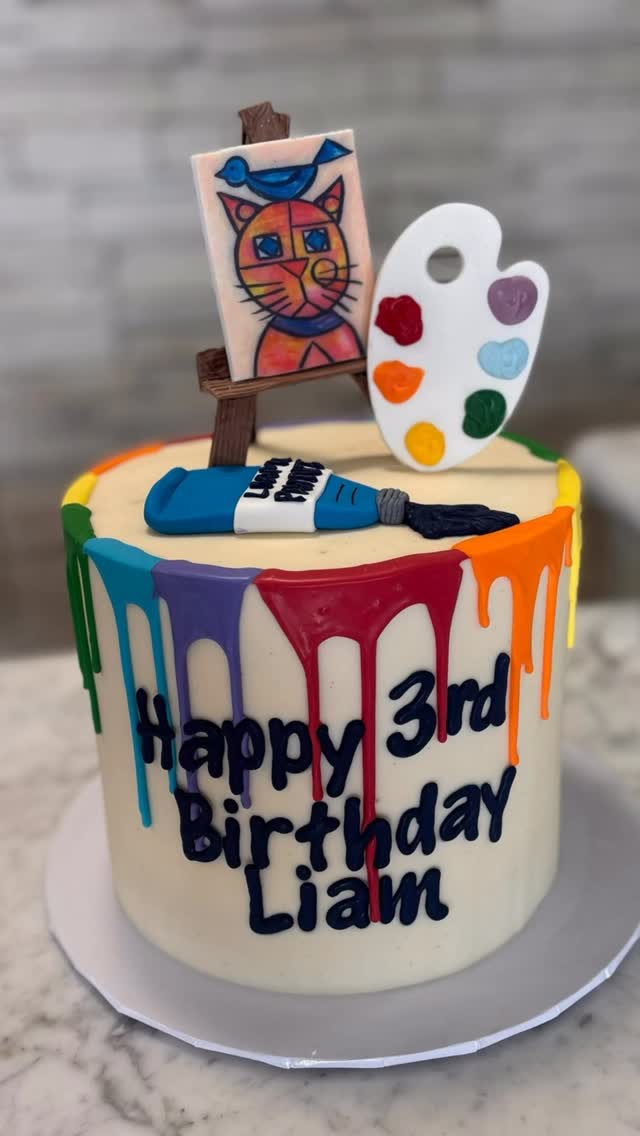 Let your imagination paint the cake of your dreams!
#paintparty #paintcake