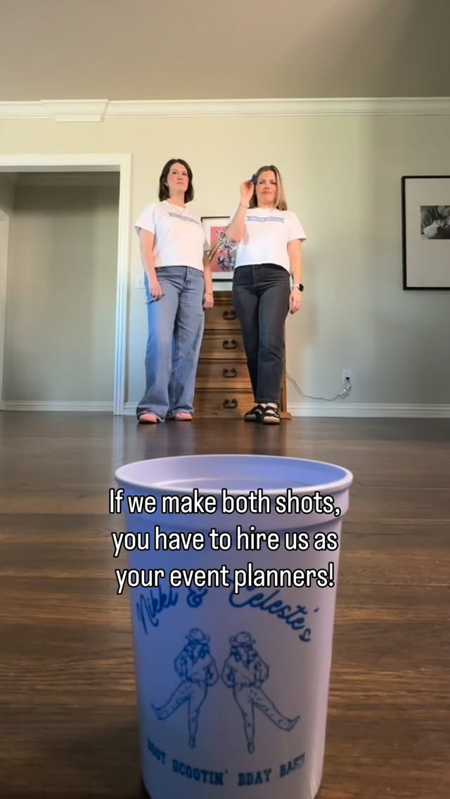 Trick shots? Maybe. Flawless events? Always. Just a little April Fools fun!
#themingleco #nwaeventplanner #letsparty #partyplanning #hireus