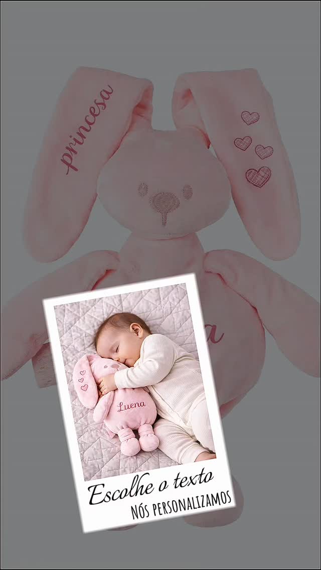 ✨ O primeiro amigo do bebé… cheio de significado
Um peluche macio, delicado e pensado para acompanhar os primeiros momentos mais especiais 🤍
Com 35cm (incluindo as orelhinhas), é perfeito para abraçar, dormir e criar memórias que ficam para sempre 🧸
E o melhor de tudo?
💫 Pode ser personalizado com o nome ou mensagem que quiseres, tornando cada peça única
Um presente cheio de carinho, ideal para nascimento, batizado ou simplesmente para mimar 💖
👉 Encomenda já o teu personalizado, envia mensagem
Outras cores sob consulta
#peluchepersonalizado #presentesparabebe #recemnascido #maternidade #presentepersonalizado