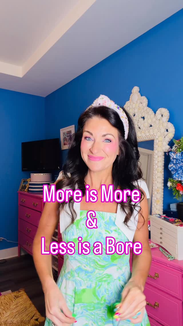Why settle for less than what you love?!
In the wise words of Dolly Parton and Iris Apfel, more is more and anything less is a bore.
Accessories are one of my favorite ways to do this, but it’s about finding what makes you feel alive and step into the woman you’re becoming 🩷🌈
