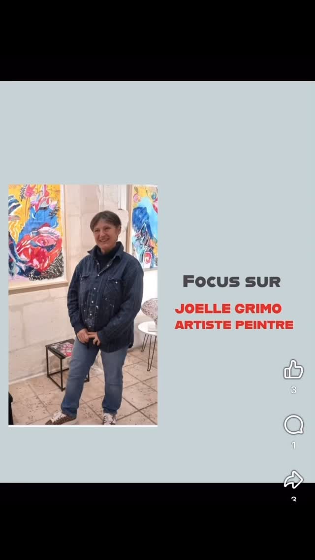Bientôt au CDC de St Martin de Crau avec l’association Es’cale du Paradou
#jgrimo #artexhibition #femmeartistepeintre #contemporaryart #acrylicpainting