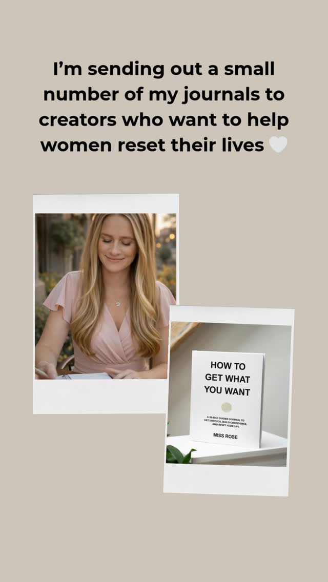 Not everyone is meant to be part of this, but if you’re a mom or a creator who wants to help women (and the next generation) grow, this might be for you 🤍
I’m sending out a small number of my journal How to Get What You Want
to women who feel called to something more.
Not perfect.
Not “figured it all out.”
Just ready.
✨ Ready to grow
✨ Ready to reset
✨ Ready to lead by example
Whether you’re sharing online or simply showing up for your family you can be part of this.
Because the women who change their lives raise kids who believe they can too.
If this feels like you…
💬 Comment READY or DM me 🤍
(Tag a mom or creator who needs this)
#MomLifeJourney
#WomenWhoGrow
#MindsetShift
#PersonalGrowthJourney
#MomInspiration