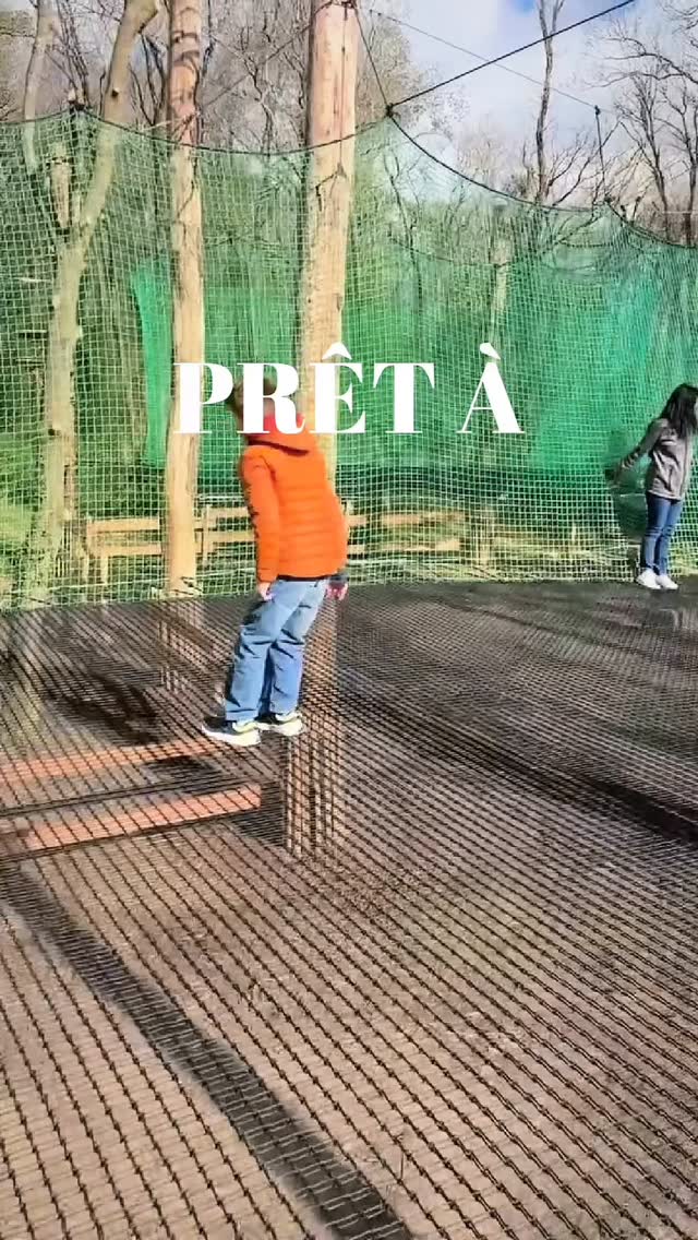 🙈Découvrez le tout nouveau Accrofilet du parc accrobranche de Dirinon !
Un immense filet suspendu entre les arbres, prêt à faire rebondir petits et grands dans une aventure aérienne unique.
Accessible dès 5 ans, cet espace ludique invite à s’envoler dans les airs, sauter, courir et rire au cœur de la nature 🌳#dirinon #accro #accrobranche🌳 #bzh