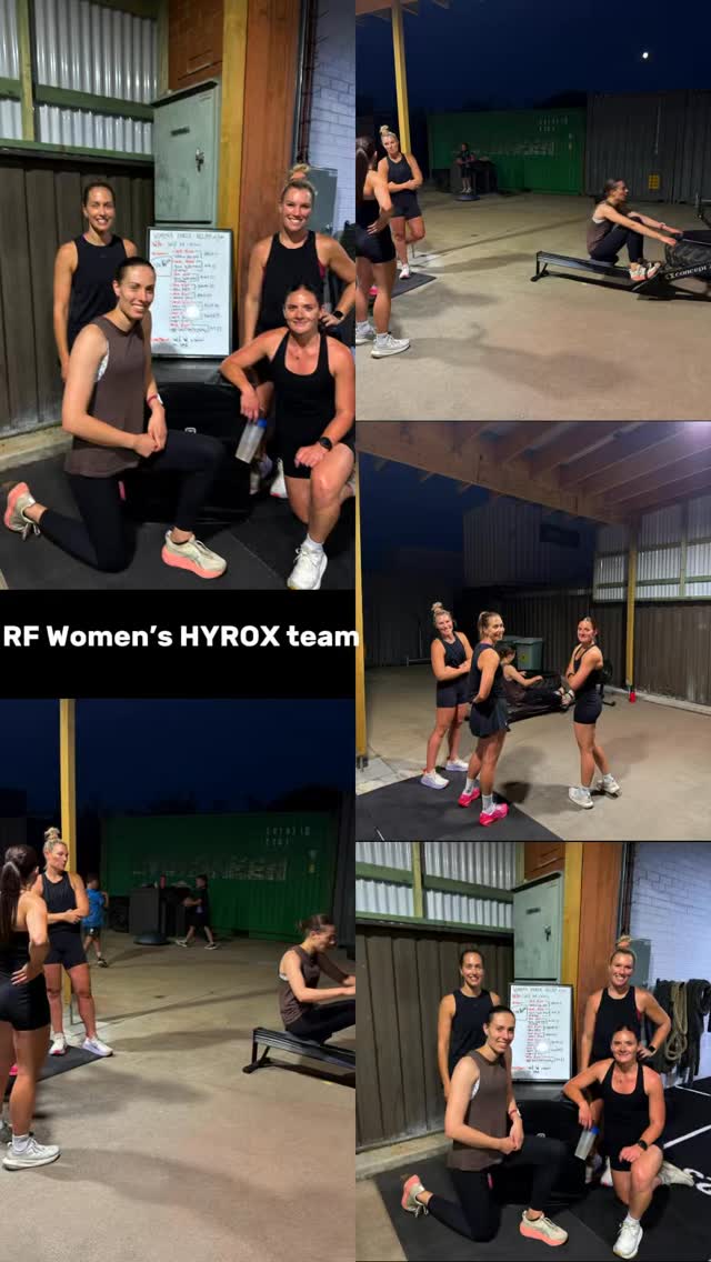 Good Luck too Ali, Kristie, Rach, Brodie, Alice and Paul. Who are all representing RealFitt in the Brisbane Hyrox!! π₯π₯πͺπͺπ₯#hyrox #realfitt #fire #tough #strengthandconditioning