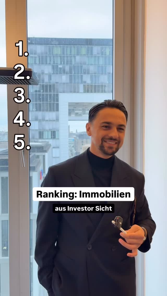 die meisten vergleichen immobilien nach gefühl
ich schau auf rendite, risiko und nachfrage
neubau mit förderung kann stark sein, wenn die zahlen stimmen
bestand ist oft unterschätzt und läuft stabil
studentenwohnungen funktionieren, weil der bedarf immer da ist
und genau da ist der unterschied
zwischen einfach kaufen und wirklich investieren
am ende gewinnt nicht die schönste immobilie
sondern die, die langfristig funktioniert
wenn du verstehen willst, wie investoren wirklich entscheiden
folg mir hier
🏠 @investmitmetin
🎥 @aquila_boas