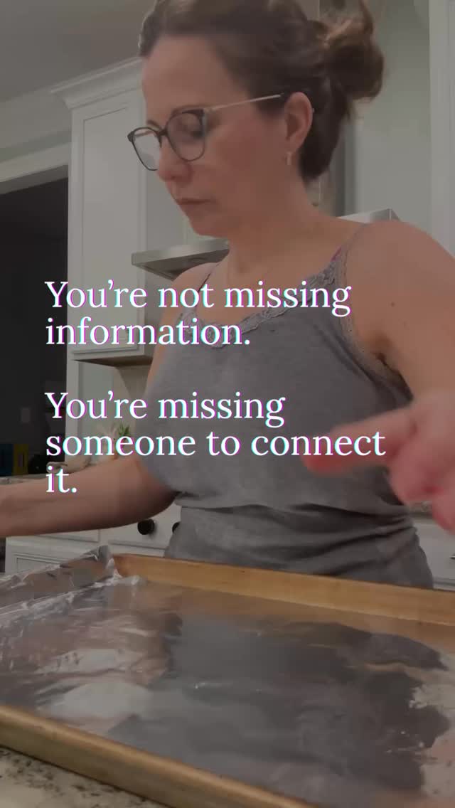 You’re doing everything you’ve been told.
The tests.The protocols.The supplements.
And still… you’re sitting there wondering:
“Why isn’t this working?”
Because no one ever stepped back and said:
This is what this means for your body.
This is what actually matters.
And this is what we do next.
Fertility care gives you pieces.
But it rarely gives you the full picture.
So you end up doing more…without knowing if any of it is actually moving you forward.
I remember leaving appointments with answers
and still feeling completely lost.
That’s the gap.
And that’s where I work.