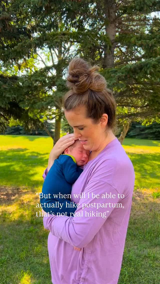 The amount of times someone tells me that it’s not really a hike because it’s in the city, it’s around the block, in your local green space, or a yard. It’s actually absurd. It’s motherhood that they don’t understand and that getting to this green space is very challenging some days. Going beyond your front door is enough. It’s also enough to baby wear indoors and practice from inside too.
My hiking journey began inside my home and building confidence and comfort with our setup. Eventually the outdoors felt inviting too. Then eventually a trailhead. Then eventually hundreds of trails.
What nobody sees is your courage mamas! It takes courage to find nature again and movement.
We wandered steps from the door for weeks because it’s intimidating to hike and birth trauma just prevented us from hitting the trail. Sending love to you during this new season. Give yourself so much grace 🙏
#newborn #babywearing #hikingmama