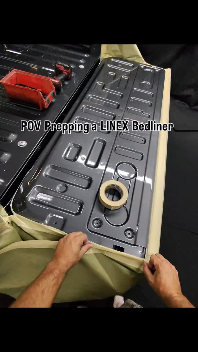 POV Prepping a LINEX Bedliner
#LINEX #linexsandiego #linexsd #bedliner #povmasking