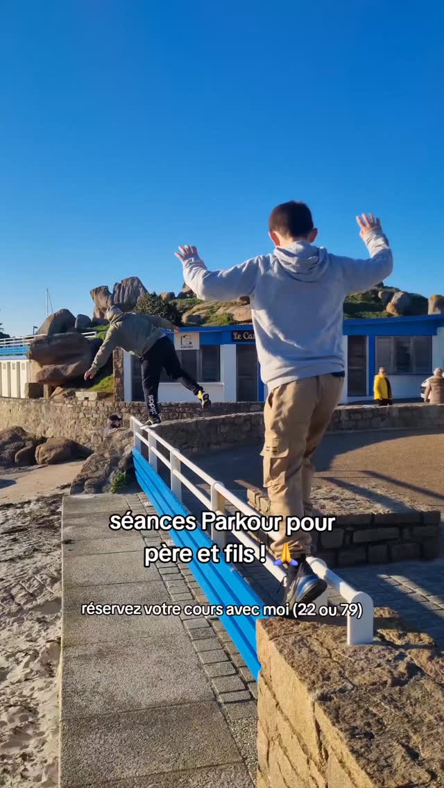 Quelques extraits de séances Parkour entre père et fils ! Un moment unique à partager entre amis ou en famille. réservez votre cours dès maintenant sur :
aureliensoulimant.com
#parkour #coach #bretagne #trebeurden #sport