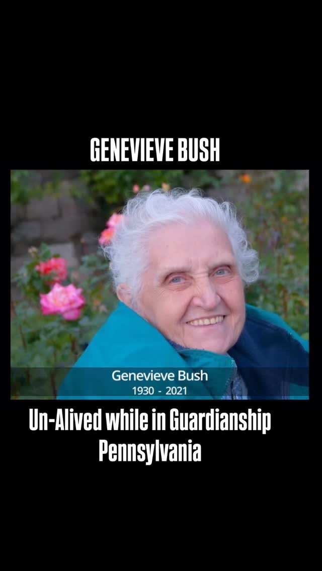 Mary Bush, @endfraudulentguardianships Founder & one of our co-Founders with us at @elderlylivesmatterusa posted most recently on an Elder Conservatorship/Guardianship post. She has been in this Elder Abuse Fight for 21 years. None of us should be experts in this battle. The dignity of the Elderly and the Dependent Adult should be expressly afforded to them along with their human, civil, constitutional and ADA rights. There should be NO question. The Elderly + have the RIGHT to LIVE life on their terms. Not on the terms of those who seek to take from them because they appear vulnerable as older people. This is the type of evil that must END. Mary Bush's Dear Mom was un-alived in one of the more abusive Guardianships we've ever seen. Justice will be had. WE will NEVER GIVE UP.
#ripgenevievebush #humanrights #constititionalrights #guardianships #conservatorships