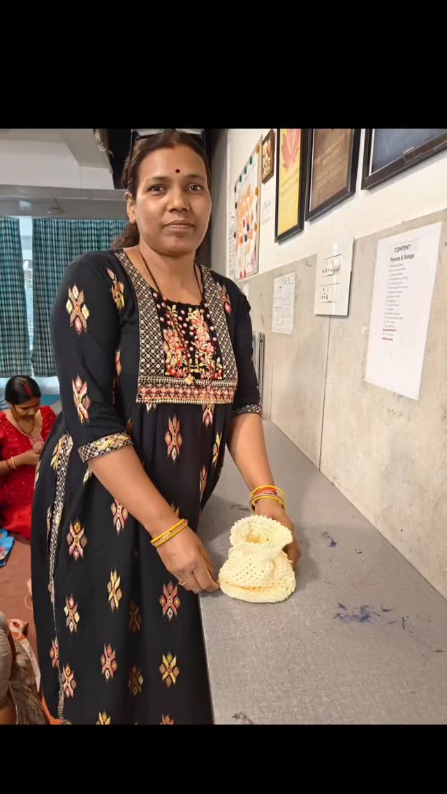 Work in progress by the Sarvam Super Shaktis.
Each piece is crafted with passion, love, and care, reflecting not just skill but a deep sense of purpose. Every creation carries the hope of finding its rightful place in the market and being truly valued.
Making the most of every moment, these women are turning time into opportunity, creativity into livelihood, and dreams into reality.
#SarvamFoundation #WomenEmpowerment #SkillBuilding #HandcraftedWithLove #PurposeDriven