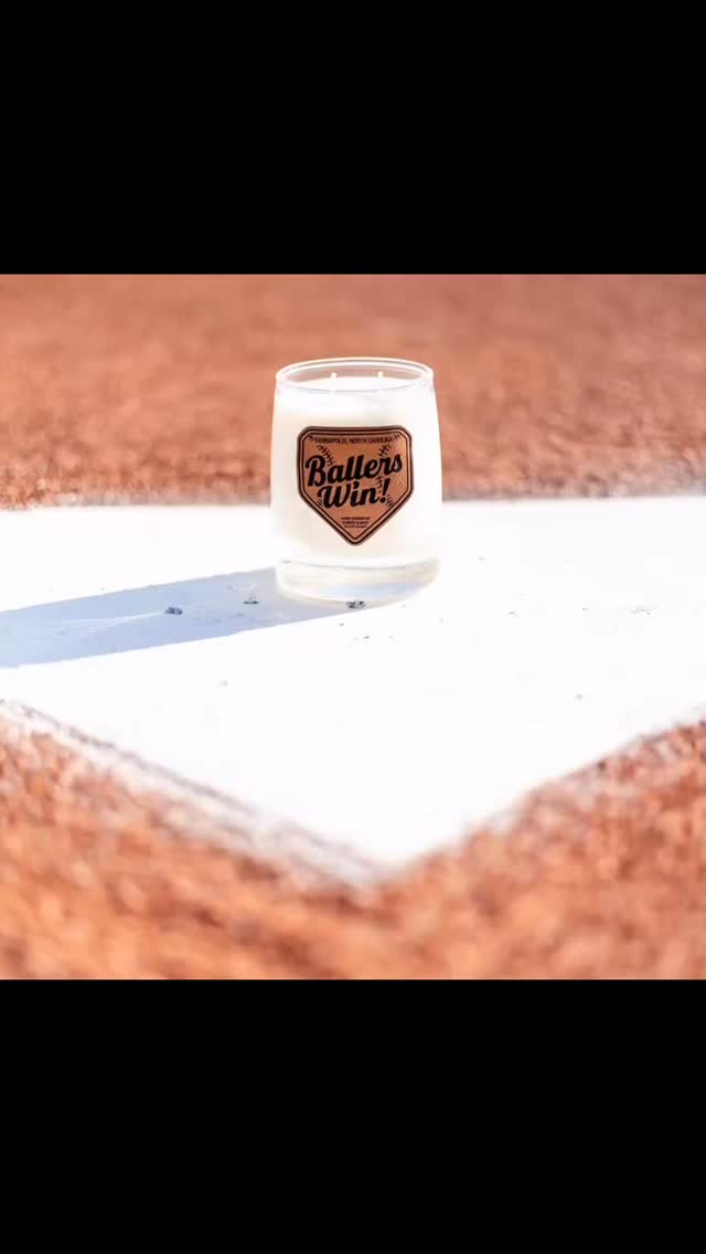 Now selling in the
Cannon Ballers Team Store!
Surcee Scents proudly presents...
Ballers Win & The Clubhouse
Hand-poured in Kannapolis, NC