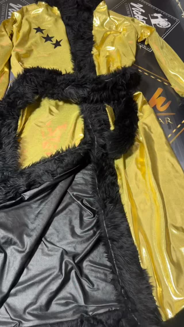 Long robe 👌 #wrestlinggear #wwe #wrestling #spandex #handmade