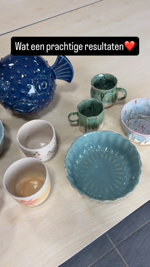 Weer prachtige dingen uit de oven🤗