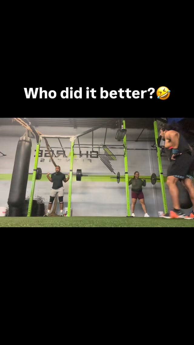 Lead by example… when you show up and do… it makes it easy for others to follow! Shout out to THE BEST TRAINER EVERRR! @iamwillpowered