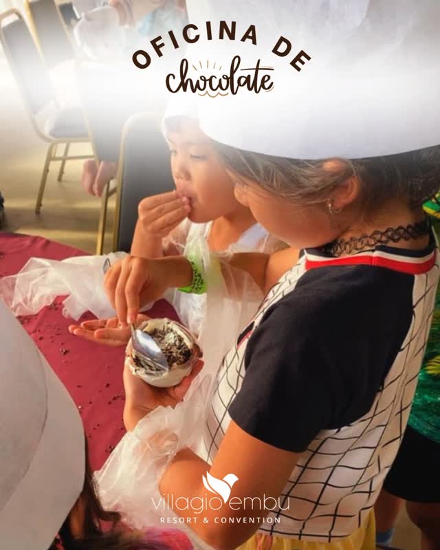 🍫🐰 Oficina de Chocolate no Villagio Embu!
A Páscoa fica ainda mais gostosa quando a diversão vira experiência! No Villagio Embu, preparamos uma Oficina de Chocolate especial para encantar crianças e adultos. 😍✨
Aqui, os pequenos colocam a mão na massa (ou melhor, no chocolate! 🍬), criando suas próprias delícias de um jeito divertido e cheio de criatividade. Uma atividade perfeita para viver momentos inesquecíveis em família! 💛
Porque Páscoa é sobre compartilhar, brincar e saborear cada instante!
⏳ Ainda dá tempo de fazer sua reserva!
#VillagioEmbu #Páscoa #OficinaDeChocolate #DiversãoEmFamília #FeriadoPerfeito ViagemComCrianças ExperiênciaDoce AindaDáTempo
