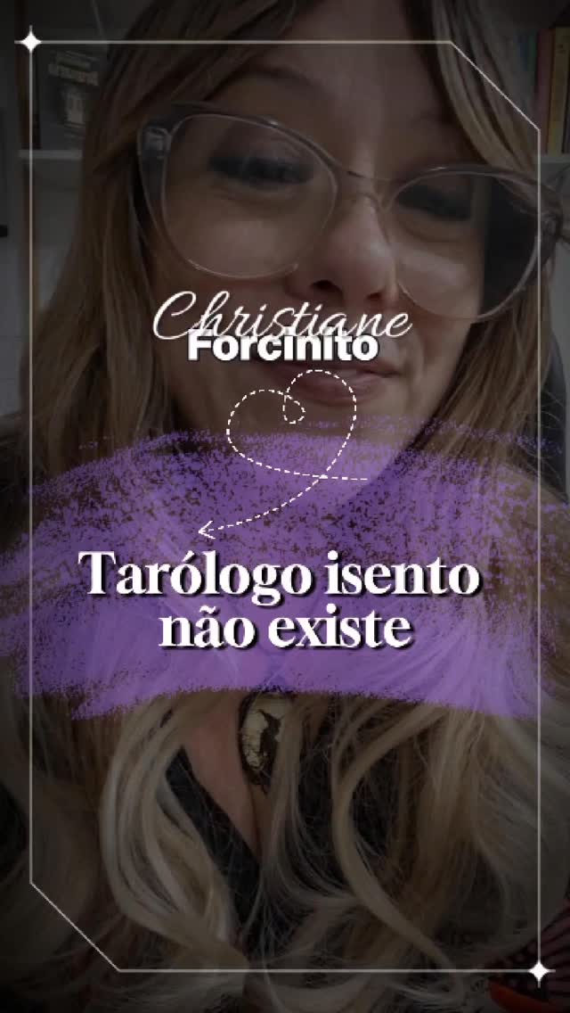 Na minha concepção não existe tarólogos isentos
#tarot