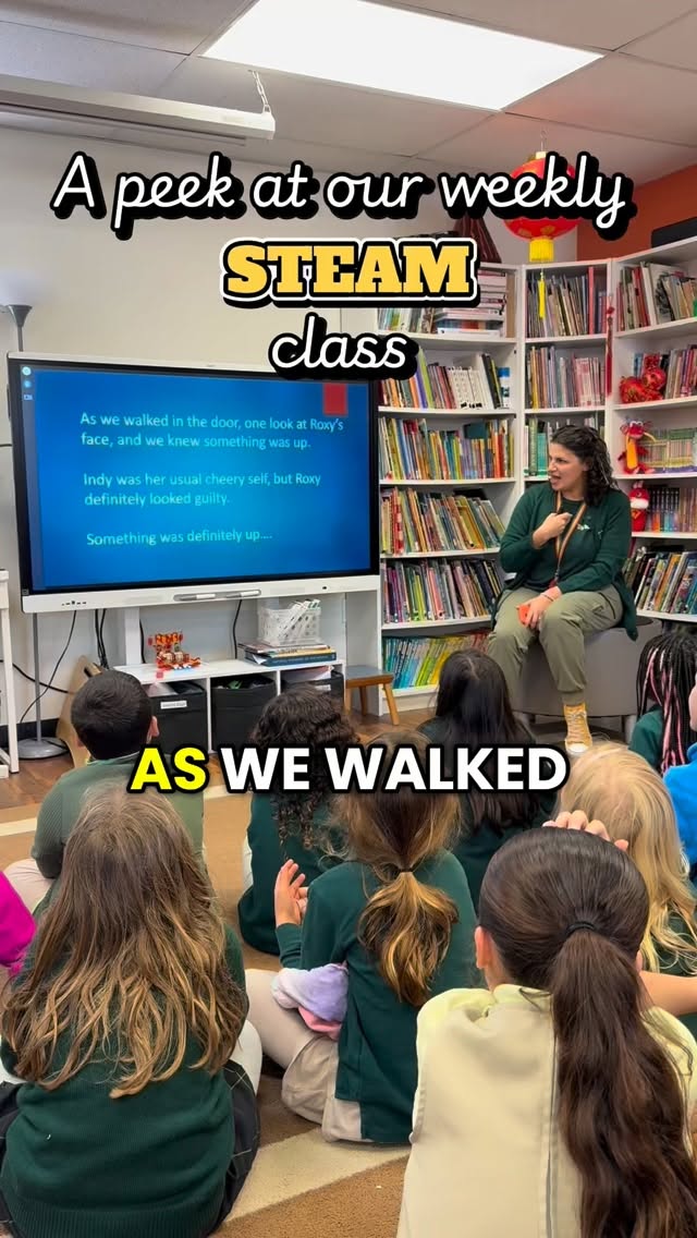 A peek into our weekly STEAM class 🔍
Students put the scientific method to the test as they investigated a mysterious case of puncture holes in a book, based on a story inspired by a teacher’s dogs (who, in reality, are completely innocent 😄).
A special thank you to Miss Melly for bringing this lesson to life and guiding our young scientists with such creativity and care.
Learning through curiosity, storytelling, and discovery, that’s the Montessori way.
#education #steam #science #montessori