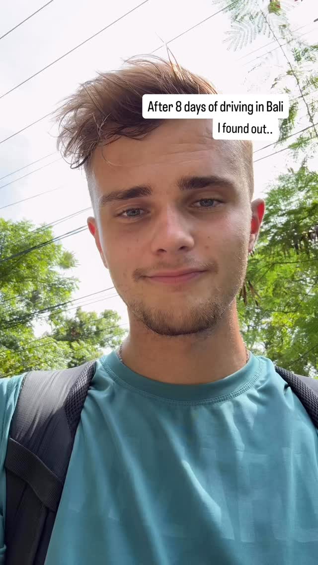 You live and you learn..
Some Bali facts