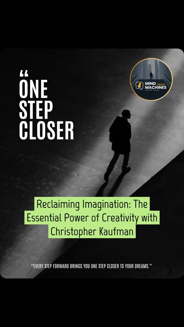 🧠 Reclaiming Imagination: The Essential Power of Creativity with Christopher Kaufman — Live Now
Here's something nobody in tech likes to admit:
The most advanced algorithm in existence is still inside your head.
And yet — we're outsourcing our thinking, our decisions,
even our emotions to machines that don't feel a thing.
This episode asks the question we keep avoiding:
What do WE lose when we let the machine take over?
Tune in. Think deeper. Stay human.
🎧 Full episode → https://play.headliner.app/episode/32404425
Mind Meets Machine | Healthy Mind by Avik™
#MindMeetsMachine #HumanVsAI #ConsciousTech
#AIEthics #MentalHealthInTheDigitalAge #podmatch #healthymindbyavik