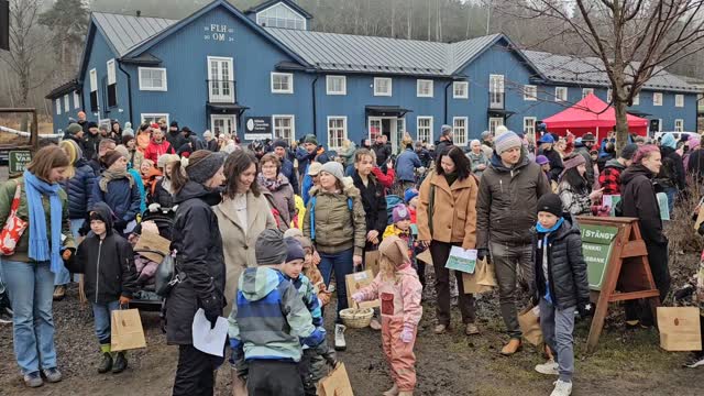 2026 Billnäs Chocolate Factory Egg Hunt was a huge success once again with record number of participants! Over 1500 chocolate bags and eggs were to be picked in less than 1 hour. See you all again in 2027! #billnäschocolate #billnäsinruukki #visitraasepori #pääsiäismuna #visitfiskars