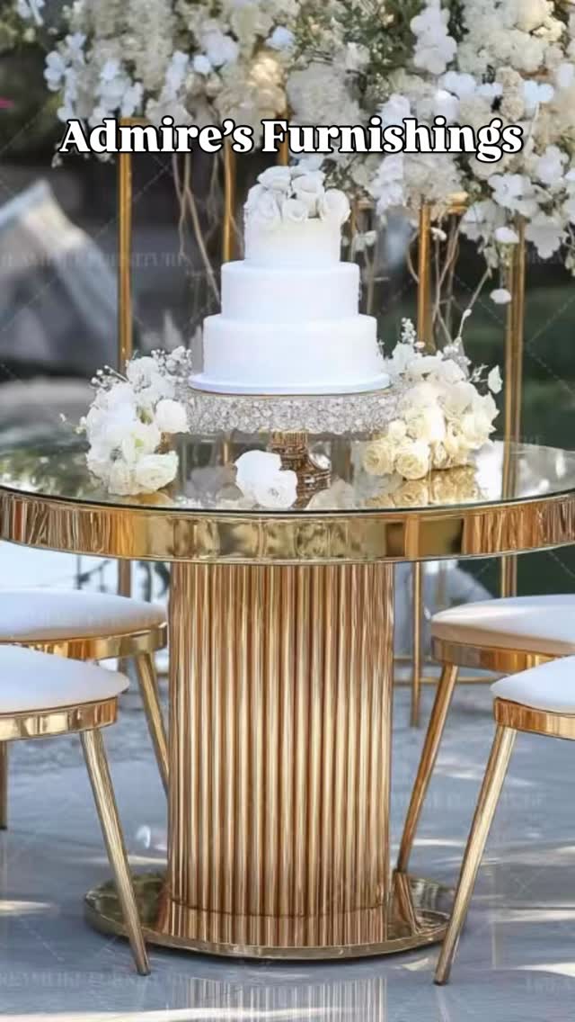 Perfect for wedding planners, event decorators, venues, and stylists looking to create a luxurious cake display setup.
📞Call /Whatsapp: 07427 613942
Website: www.admiresfurnishings.co.uk
Email: sales@admiresfurnishings.co.uk
📍Tonbridge, Kent
We are based in the UK and operates from our own warehouse.
#DiningDecor #TableStyling #HomeElegance#caketable#celebration