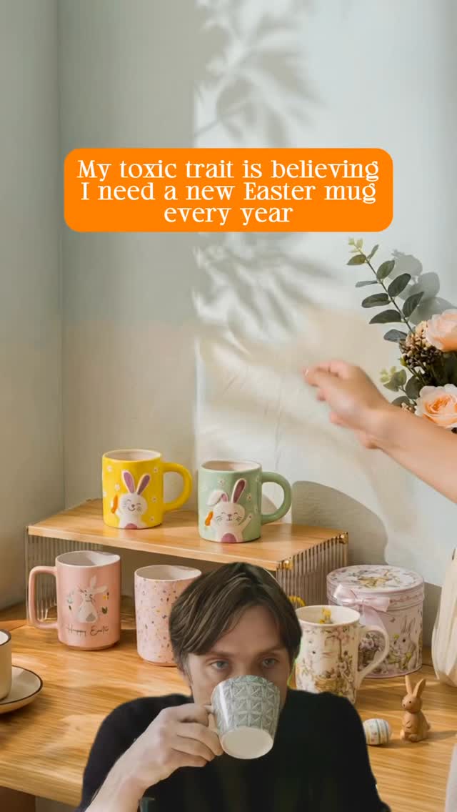 At this point my mugs change with the seasons more than my wardrobe.