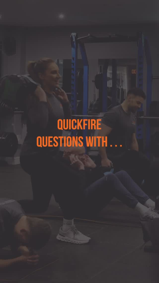 Quickfire questions Al⚡
We asked…
💬 Why is fitness important to you?
💪 His favourite muscle group to train
🏝️ And what’s the one thing he’d take to a desert island
What’s the one thing YOU would take to a desert island 🤔👇?