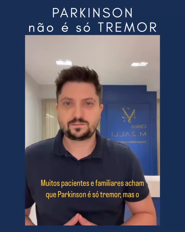 Parkinson não é só tremor. O estigma da doença, geralmente um idoso em repouso tremendo, nos leva a demorar a perceber alterações como a rigidez e lentificação motora. O diagnóstico precoce é crucial e importante até mesmo para evolução clínica da doença. Conhece alguém que tem a doença ou que está com rigidez motora, lentificação ? Mande este vídeo para esta pessoa e nos ajude a orientar as pessoas. #parkinson #doençadeparkinson #neurologista #neurologistabalneariocamboriu #drmarcelozallineurologista