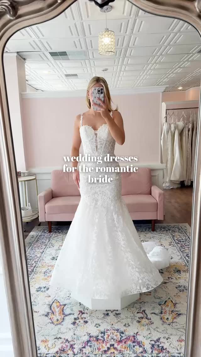 There is just something so romantic about these dresses!
All of these are new arrivals to our Ivory Rose Signature Collection! Which one is your favorite?? Let us know!
#weddingdressshopping #2026bride #wisconsinbride #2027bride #wibride
Lace wedding Dress, Romantic Wedding Dress, Wedding Dress Inspiration, Modern Wedding Dresses