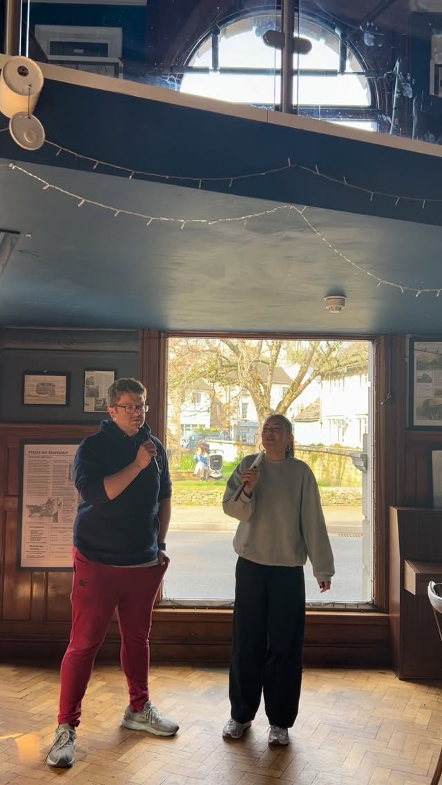 Oh, also⦠karaoke from 9pm tonight! Itās bank holiday Sunday after all!