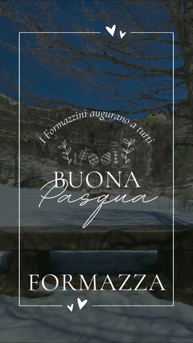 Un augurio speciale in Italiano e in Titsch❤️
🌸aria di primavera
☀️giornate di sole
#valformazza #montagna #primavera #pasqua #relax