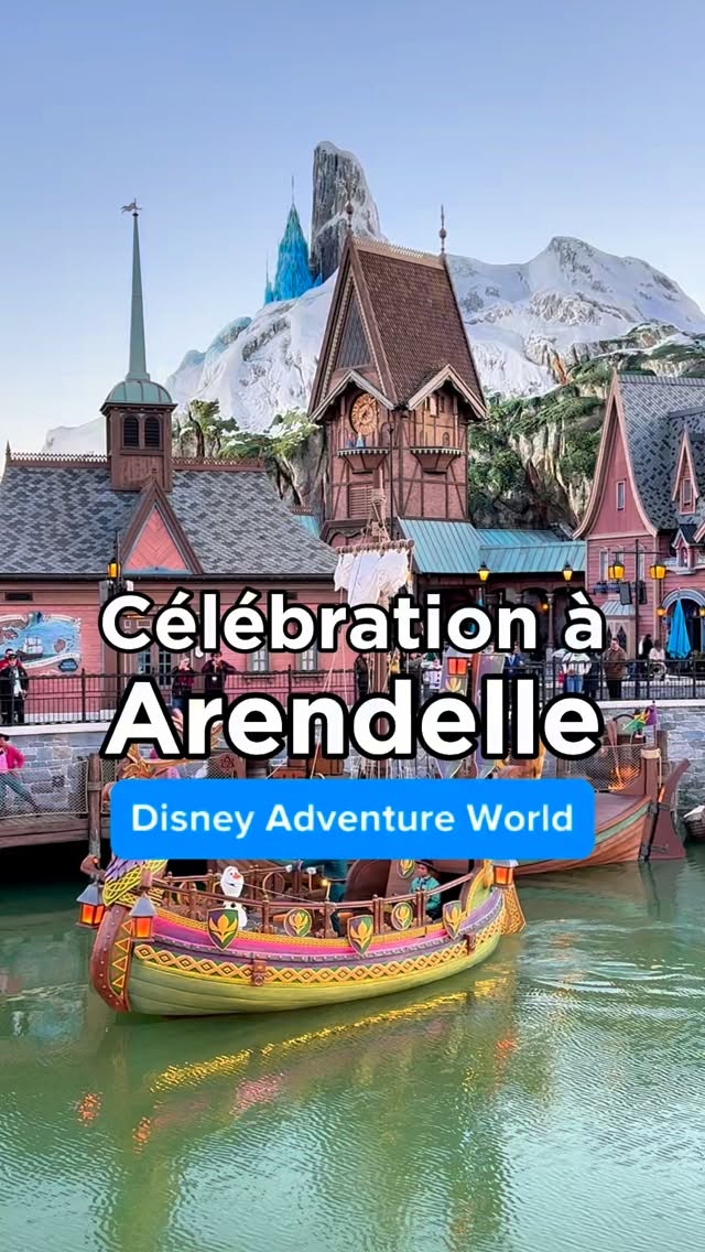 « Célébration à Arendelle », c’est le tout nouveau spectacle de Disney Adventure World pour les fans de la Reine des Neiges ❄️.
Rejoignez les habitants du royaume, dont Elsa, Anna, Olaf et Kristoff, alors qu’ils se rassemblent sur le fjord devant le Château d’Arendelle pour un spectacle festif inédit autour de leurs traditions les plus chères.
Une célébration joyeuse surdes bateaux imaginés et développés en France par le constructeur naval Couach Construction Navale, situé sur le bassin d’Arcachon qui a plus de 120 ans d’expérience dans la construction de navires professionnels.
🔵 Contenu réalisé sur invitation
#travelparis #parisdisneyland #dlpinsidears #timeoutparis #parcdattraction