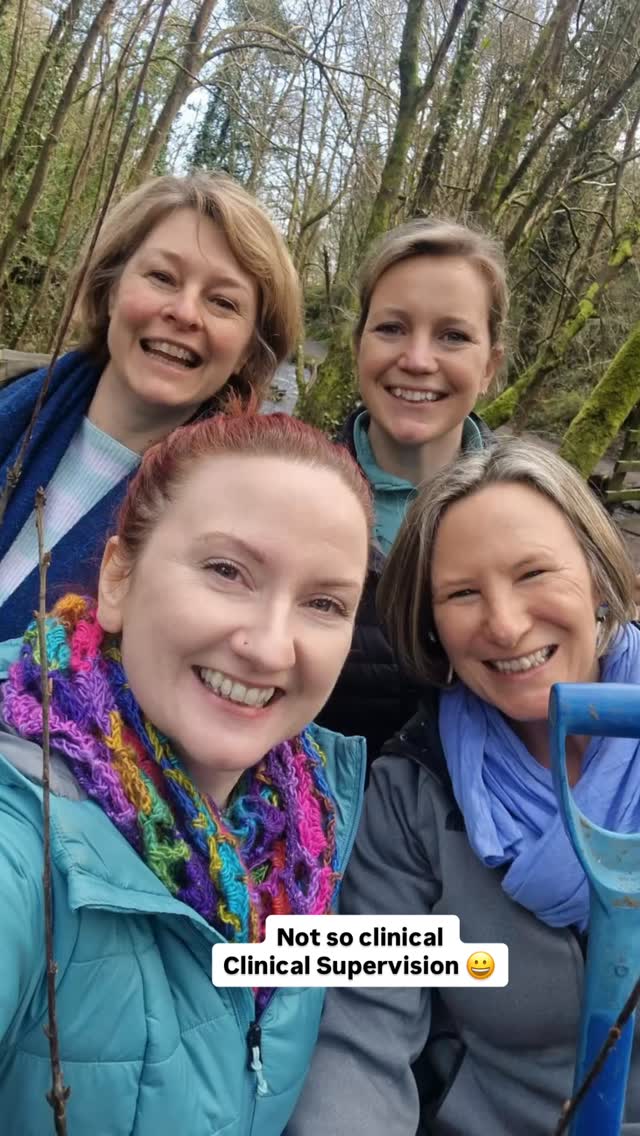 Not so clinical, Clinical Supervision!
☀️Reciprocity, connection, ritual, and joy marked the closing session of my second year‑long cycle of group Eco‑Supervision.
🙏 Over the course of the year, we met outdoors in each season. Our final gathering was about giving back: to one another, and to the more‑than‑human world that had held and taught us throughout the process.
🌳 The river and the glen where we explored therapeutic practice supported us to embody experience, make meaning, express emotion, and turn inwards while also looking outwards. Together, the group and the environment created the safety needed to work at real depth. We marked this with reflection, ceremony, and by planting trees as an expression of gratitude.
🌱 The group, three psychotherapists and myself, met monthly in a hybrid format: online sessions, and once each season, in‑person outdoors. All of our work was held through an ecological and trauma‑informed lens. We drew on poetry, natural symbolism, the Celtic calendar, shamanic traditions, movement, sand‑tray work, and deep contact with nature to regulate, slow down, and support reflective practice.
❓I’m curious to hear from others working with nature‑based, relational, or eco‑informed approaches to supervision. What has your experience been?