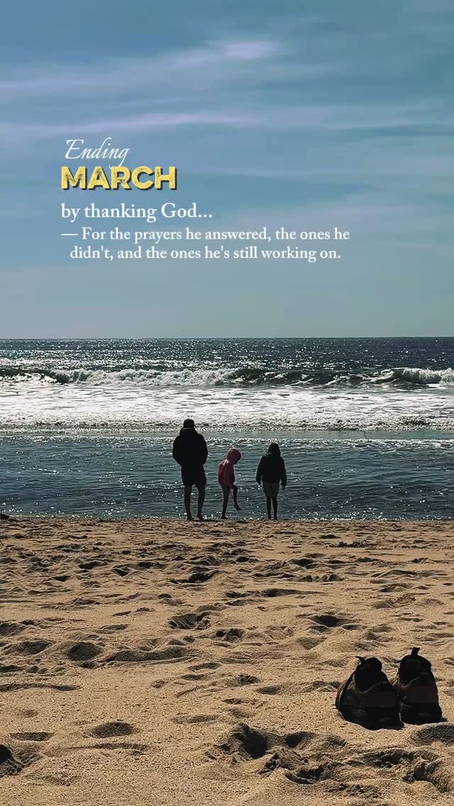 Ending March by thanking God…
Because a lot can happen in one week.
One week can hold prayers, pressure, waiting, and breakthrough all at the same time.
One week can stretch you… and strengthen you.
One week can change everything.
Palm Sunday reminds me—
we don’t always recognize what God is doing in the moment.
What looks like uncertainty
might actually be the beginning of something holy.
So today, I’m choosing gratitude.
For what He answered.
For what He didn’t.
And for what He’s still working out in ways I can’t yet see.
Because if I’ve learned anything…
it’s that God can do a lot in just one week. 🤍#holyweek #holyspirit #gratitude #thankful #thankgod