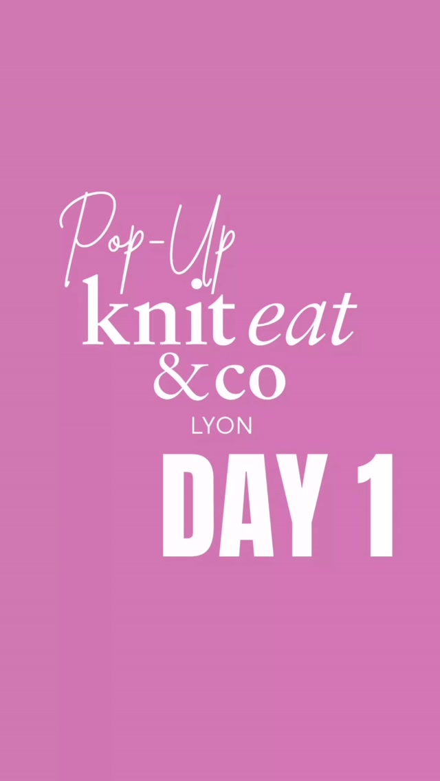 🌸🌸 POP UP PRINTEMPS DAY 1 🌸🌸
Samedi 28 Mars 2026
Où?
Café Anne
17 Rue Sala
69002 LYON
@cafeanne.lyon
What a day 😉😘🥕🧶🍪
À demain
Entrée libre de 13h à 17h
#kniteat #popup #brunch