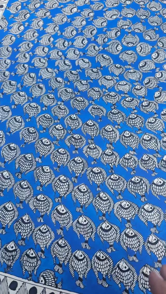 🌊🎨 Dive into the Vibrant World of Madhubani Art! 🐟
Check out this stunning piece by the talented **Vishvakrit**, depicting the enchanting beauty of fish in traditional Madhubani style. Each brushstroke captures the intricate patterns and rich colors that bring this aquatic scene to life. 🌈✨
Madhubani art is not just a representation of nature, but also a tapestry of folklore and culture. This artwork beautifully symbolizes the harmony between water and life.
💬 Tell us in the comments: what does this fish symbolize for you?
DM us or contact us at +919266886221
#MadhubaniArt #Vishvakrit #FishArt #CulturalHeritage #ArtLovers InstaArt ColorfulCreations