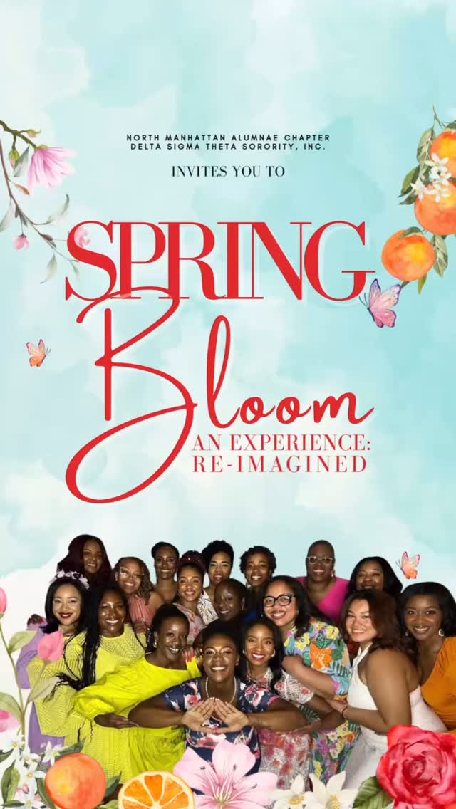 Spring has entered the chat!
Itโs time to show outโthink bold fits, rich textures, and colors that pop all night. Spring Bloom is bringing the energy, the style, and the moments you donโt want to miss.
Donโt show up aloneโbring your line sisters and line brothers and be part of the moment.
To purchase tickets, visit the link in our bio.
#NMACDST #DST1913