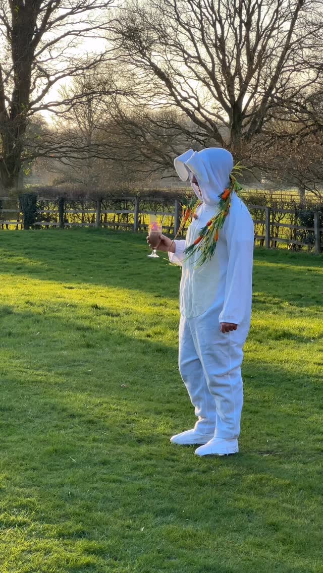 Method acting, for me, is essential to fully embody the character. It’s a process.
More furry behind-the-scenes action from @itvloveyourweekend Easter Sunday Choc-tails