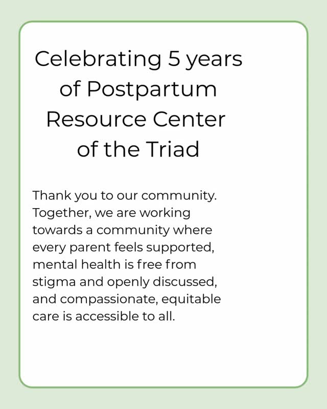 5 years of showing up for moms—together ✨
For five years, this community has helped break the silence around postpartum mental health—sharing stories, offering support, and reminding parents they’re not alone.
We’re building a future where every parent feels supported, mental health is free from stigma and openly discussed, and compassionate, equitable care is accessible to all. 💚
#PostpartumSupport #YouAreNotAlone #MaternalMentalHealth