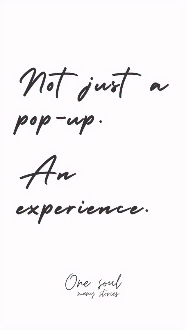 It’s not just a pop-up… it’s an experience.
A space where women from all over come together, through fashion, stories, and shared moments.
From 3000+ curated preloved pieces to global brands you won’t find everywhere, to a unique venue filled with energy, style, and community - this is what One Soul Many Stories feels like.
Missed the last one? Don’t make the same mistake twice.
Sign up for the next pop-up — link in bio ✨
🗓️ Friday 17 April | 9 AM – 9 PM
🗓️ Saturday, 18 April | 9 AM – 5 PM
📍 Ida’s, Gillman Barracks
#onesoulmanystories #PopupExperience #CuratedFinds #ShopTheExperience #SingaporePopUp