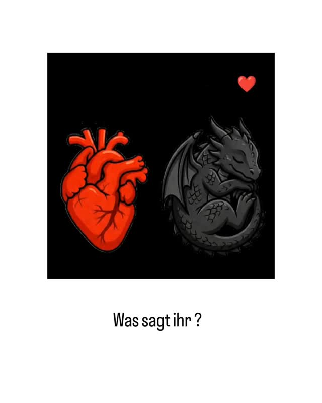 Was sag euer Herz ❤️ Kommentare erlaubt 😉 #naxrons #dragons #herzenssache #euremeinungzählt