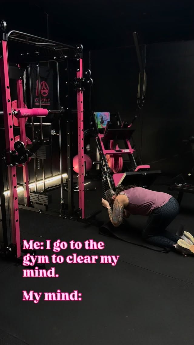 Anyone else mind like this when they’re in the gym? Just me?