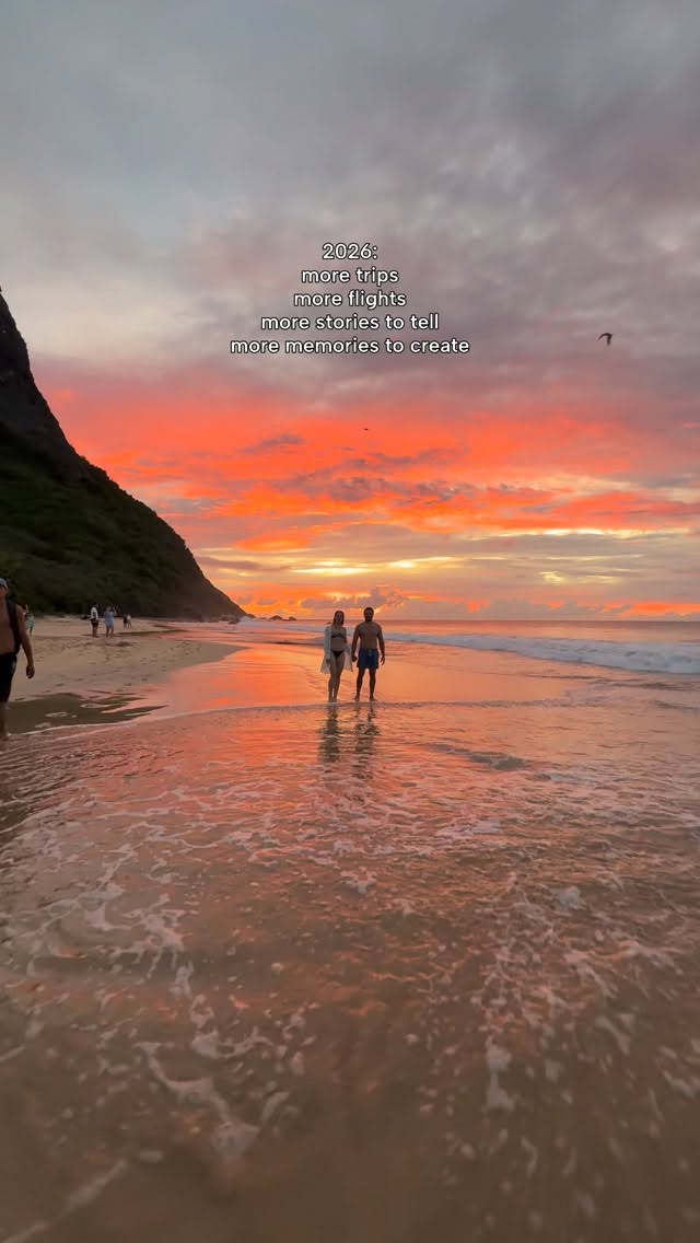 nosso desejo para 2026 ✨
mais viagens
mais vôos
mais histórias para contar
mais memórias para criar
para nós e para vocês.